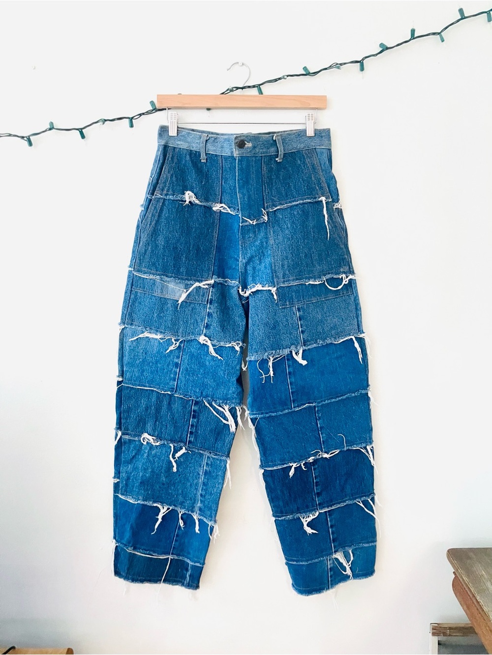 Remade Upcycled Barrel Leg Jeans